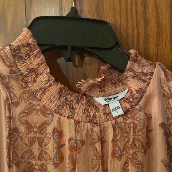 Sonoma, size S, butterfly turtleneck! - Picture 3 of 4